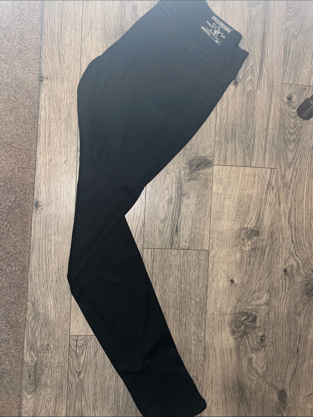 True Religion Men’s Black Stretch Chinos